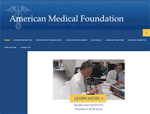 Tablet Screenshot of medicalfoundation.org